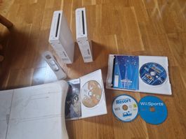 Lot 2 wii, balance wii + jeux (a bricoler ?)