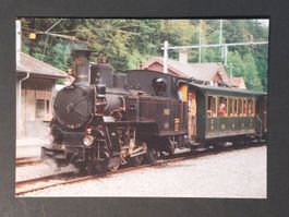 AK ungelaufen, Dampflok HG 3/3, ex Brünig