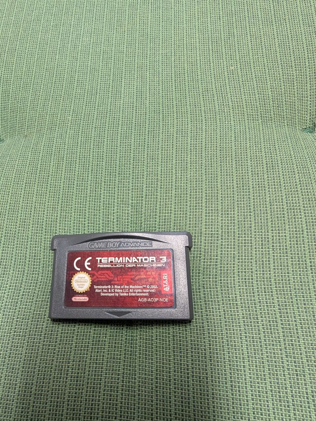 Spiele: Terminator 3 Nintendo game boy advance – Gebraucht aus Giubiasco von Ticinerd
