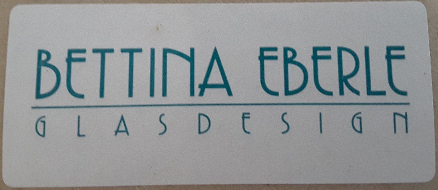 Bicchieri: Glaskunst von Bettina Eberle – Nuovo (secondo la descrizione) da Schwerzenbach venduto da sl_37c 5