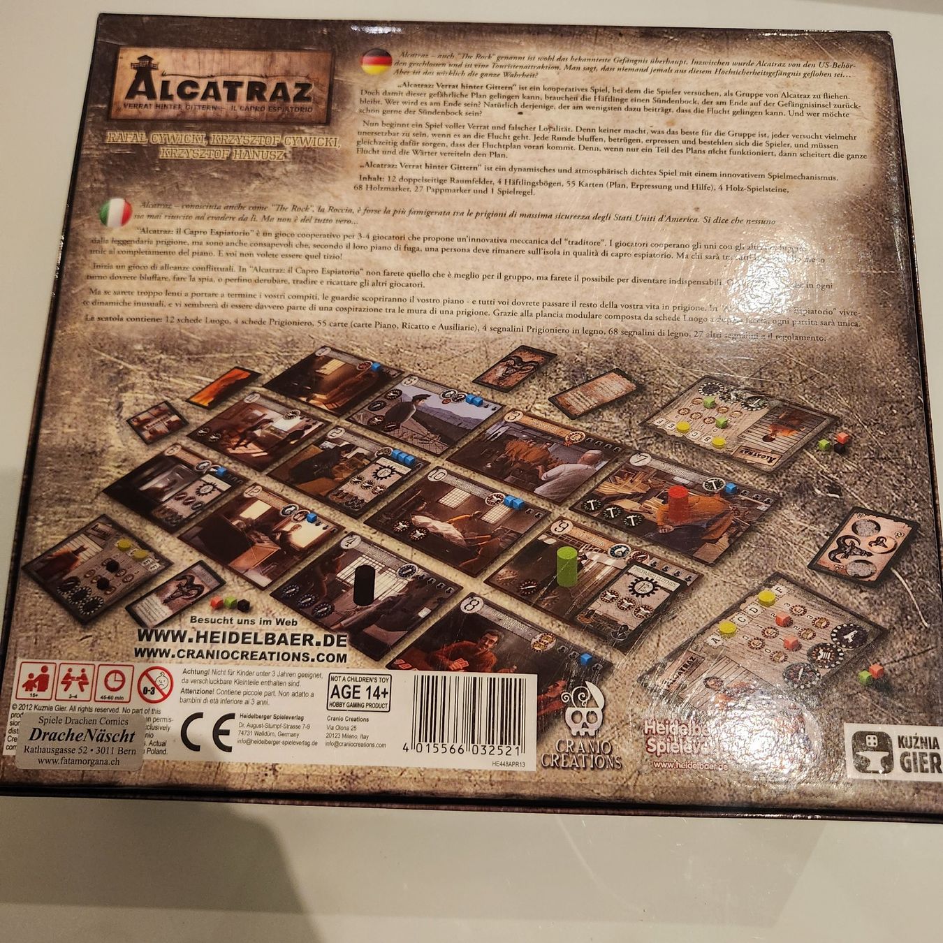 Giochi: Alcatraz: Verrat hinter Gittern komplett & top Zustand – Nuovo (secondo la descrizione) da altendorf venduto da keskomat 4
