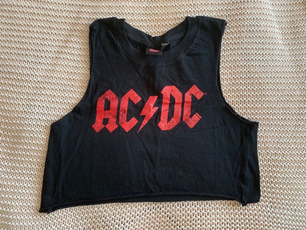 Crop top AC/DC (Gebraucht) in Montreux für CHF 4 – mit Lieferung auf ...