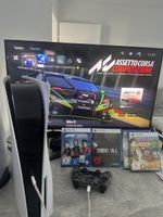 Playstation 5 Disc Edition mit 1 Controller & 4 Spielen