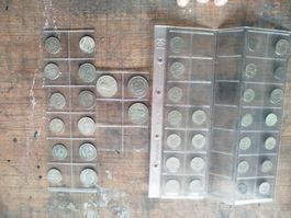Lot de pièces en argent, voir photo