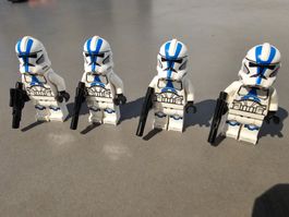 LEGO Star Wars 4x 501 Clone Trooper sw1094