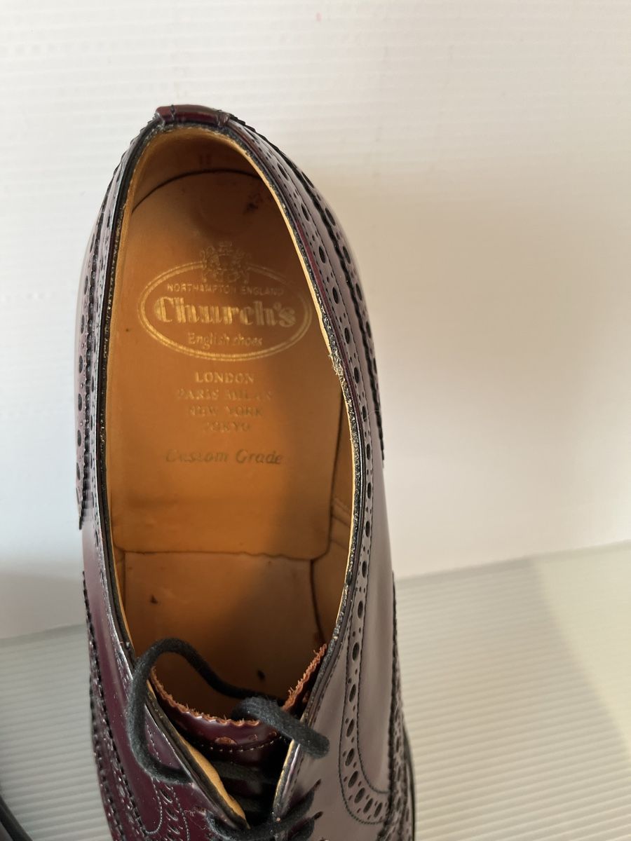 Church's Scarpe da uomo: Church’s derby bordeaux – Usato da Iseo venduto da val_tgk5 2