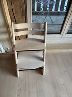 Stokke Tripp Trapp Hochstuhl Holz hell guter Zustand