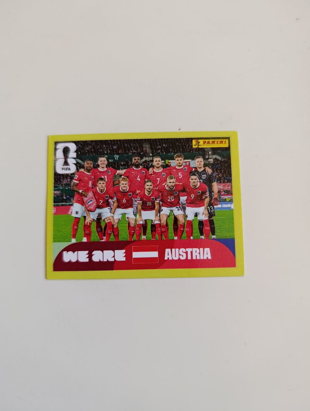 Panini Carte collezionabili: Panini World Cup 2026 AUT 13 – Nuovo (secondo la descrizione) da Lavey-Village venduto da pas_7xd2