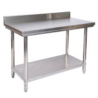 Edelstahl Arbeitstisch 120x60x85cm