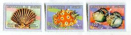 Briefmarken "Muscheln, Perlboote" Guinea