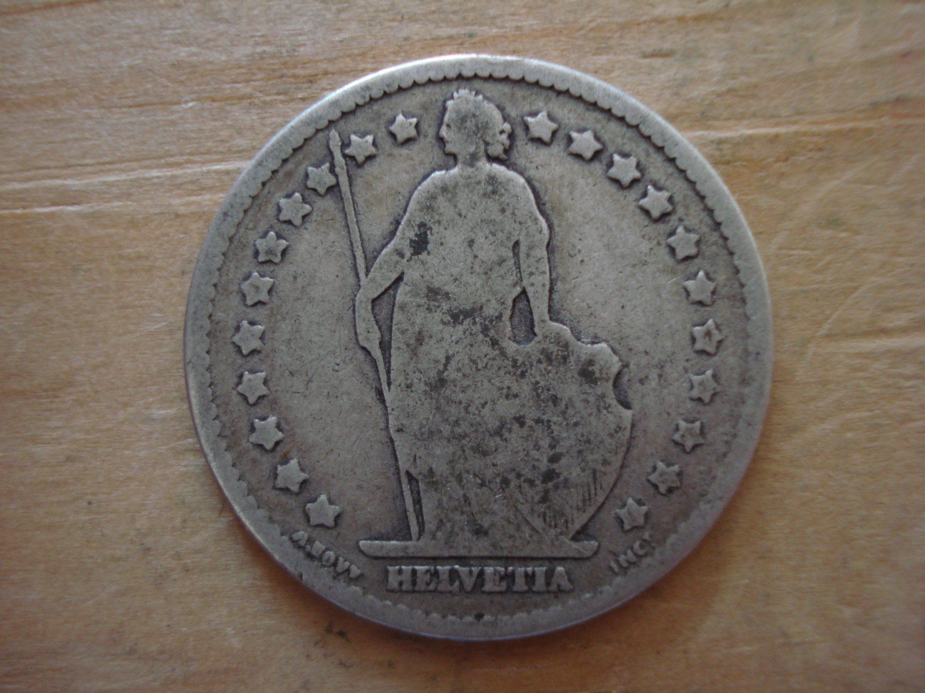 Tutti le monete: (N4) 1 Franken 1876 – Usato da Erlach venduto da Net-Coins 1