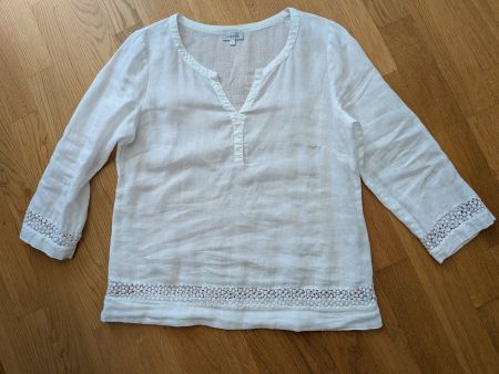 Leinenbluse von Antonelle Gr. 2 (38)