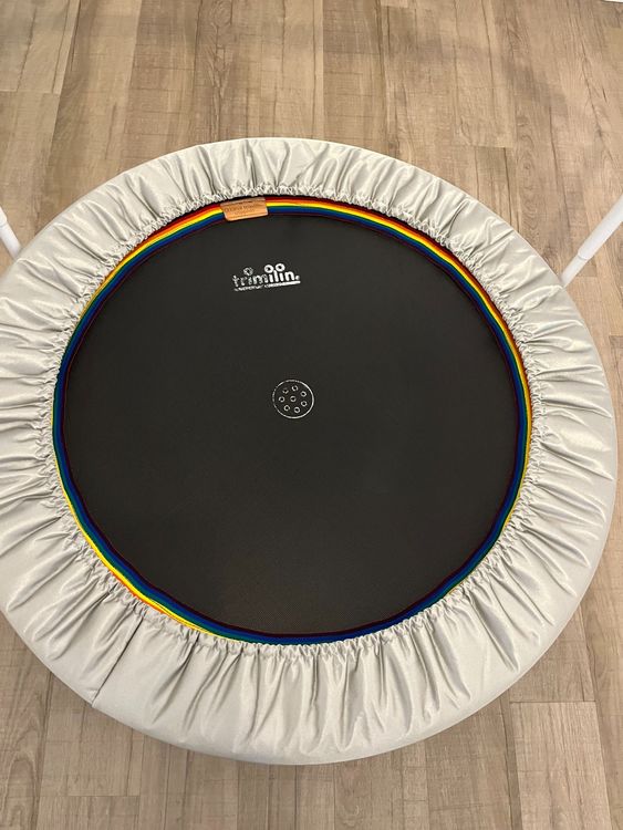 Trampolin Trimilin med 102cm mit Haltegriff 3
