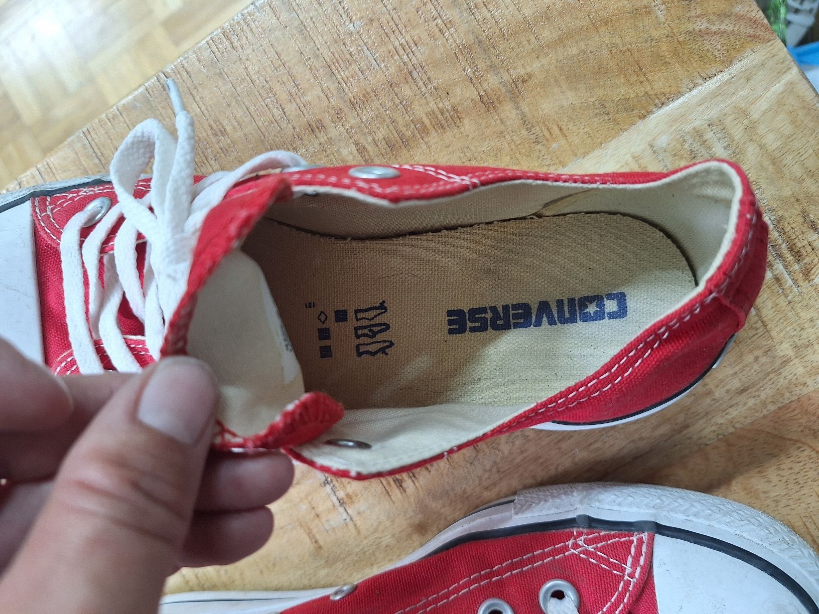 Converse Scarpe da uomo: Converse All Star Rot Grösse 38  – Usato da Aarau venduto da Chillkrot 2