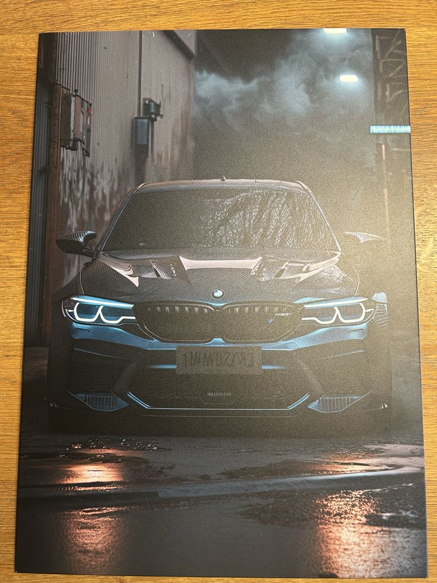 Poster & Bilder: Displates BMW – Gebraucht aus Dietwil von jon_p5jh 1