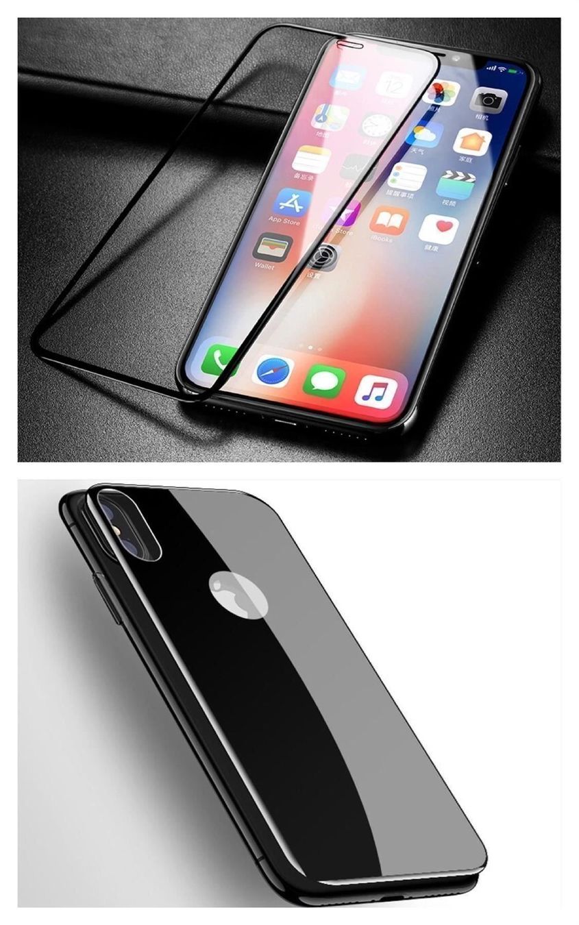 Covers & Schutzfolien: 9D Panzerglas Vorne+Hinten iPhone XS – Neu und originalverpackt aus Zürich von Store-247 3
