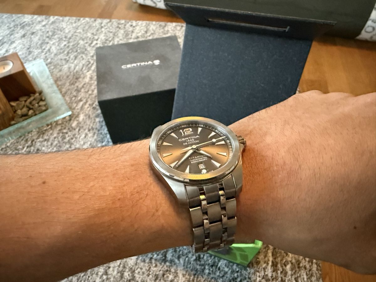 Certina Orologi: Certina DS Action Fixed brezel Titan – Usato da Sennhof venduto da dar_cms9 3