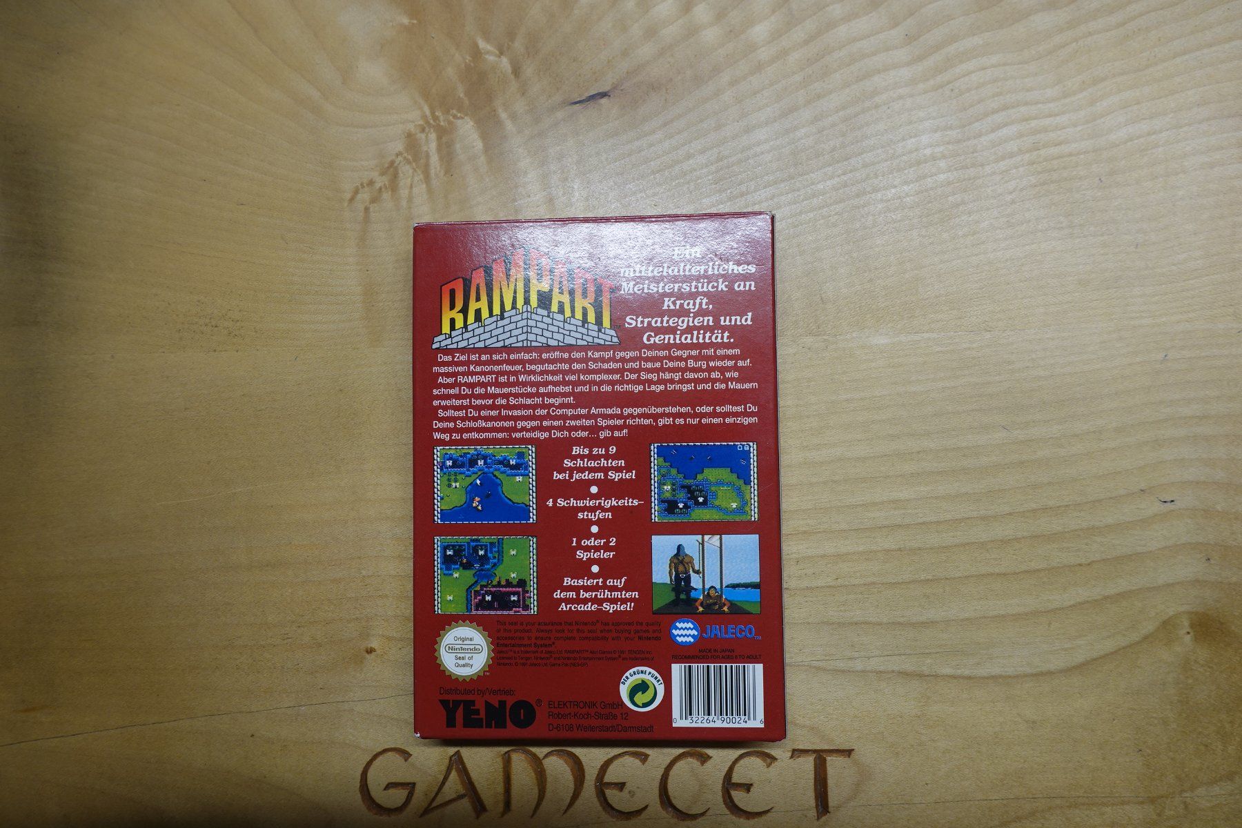 Nintendo Spiele: Rampart – Gebraucht aus Steinach von Gamecet 5