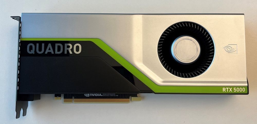 Nvidia Grafikkarten: Nvidia PNY RTX 5000 Quadro – Neu (gemäss Beschreibung) aus Eschlikon TG von A.Fattore