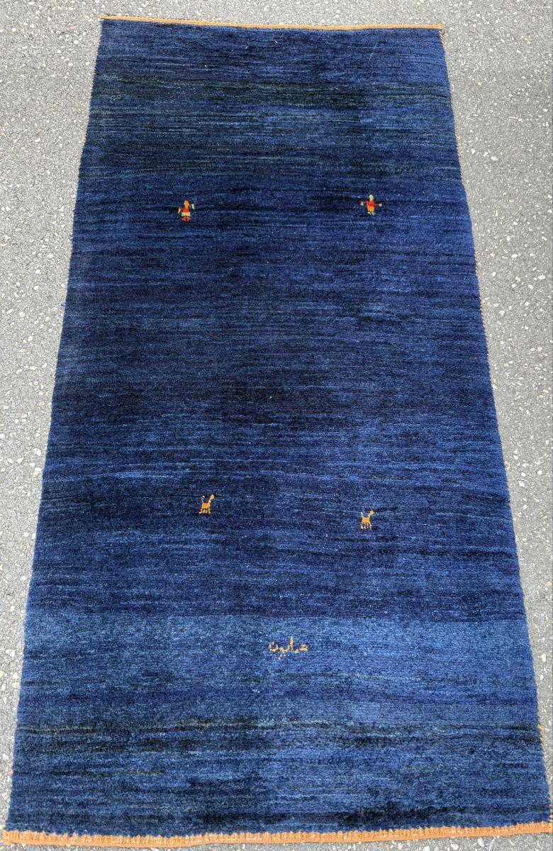 Gabbeh Teppiche: Wunderschöner Orientteppich Gabbeh 157x75.cm – Gebraucht aus Sempach von Star7 1
