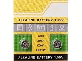 2x battery  AG3 / LR41/ 192 / 384 / 392 / AG 3 exp date 2029