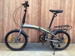 Klappvelo aus Stahl mit 20 Zoll Rädern, Marke Compass