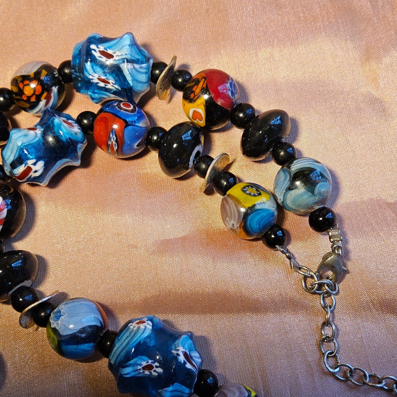 Murano Catenine: Wunderschöne Murano Glas Halskette Collier, Unikat – Usato da Zürich venduto da helsan 7
