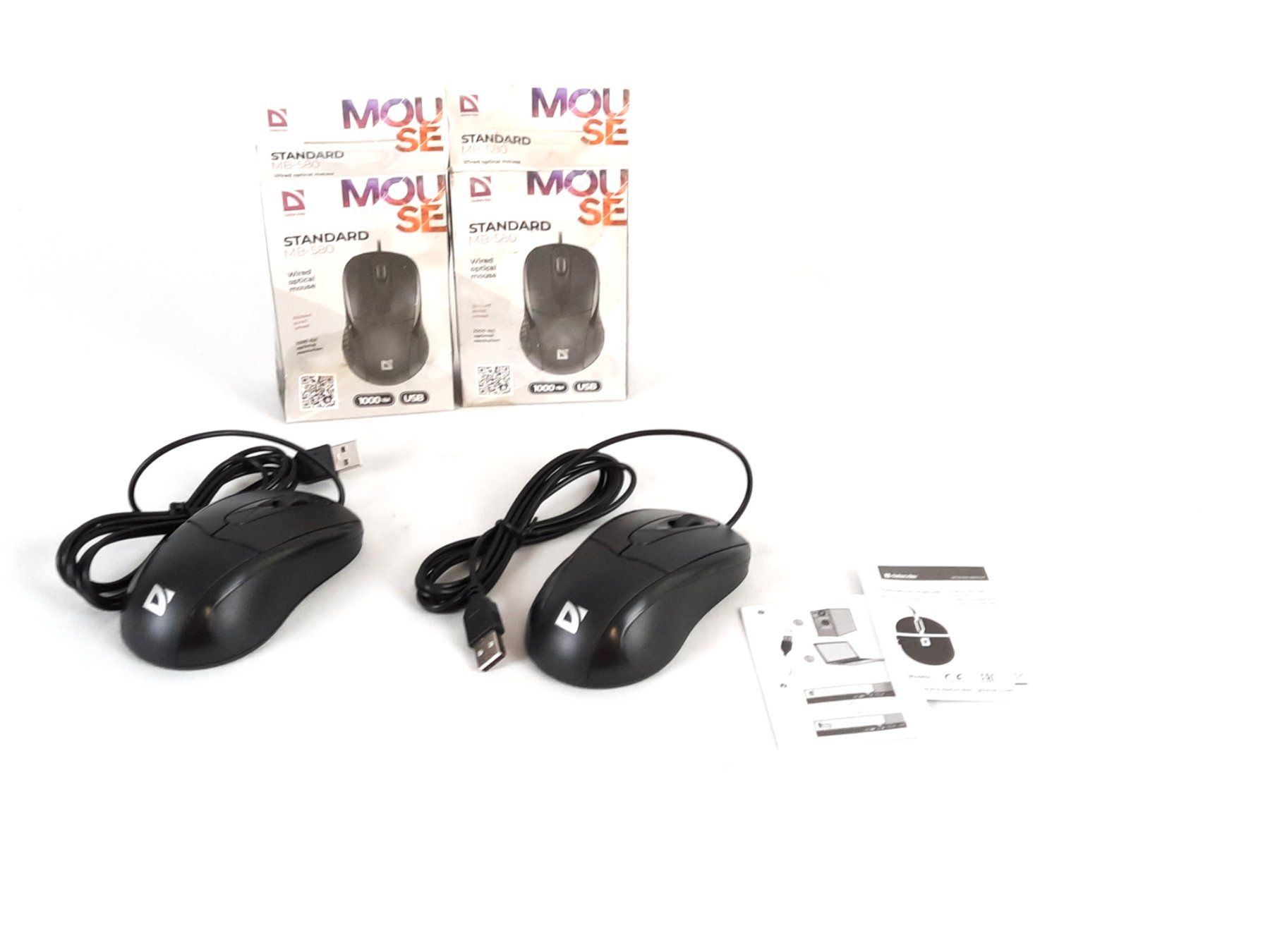 Souris: DEFENDER Maus MB 580, 2 Stk. – Neuf (Voir description) à Beinwil am See par Restwert_Beinwil