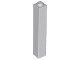 Lego Light Bluish Gray Brick 1 x 1 x 5 - Solid Stud 24 Stück