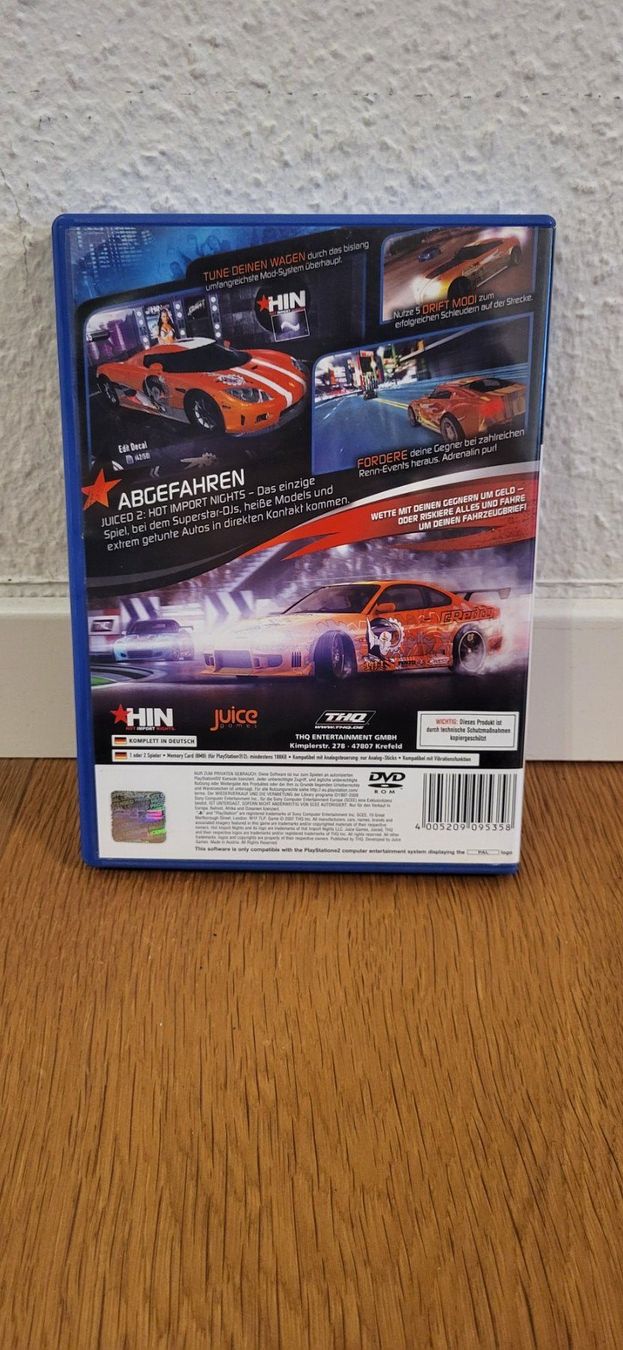 Sony Giochi: PS2 - Juiced 2 – Usato da Münsingen venduto da DigitaleSpielecke 1