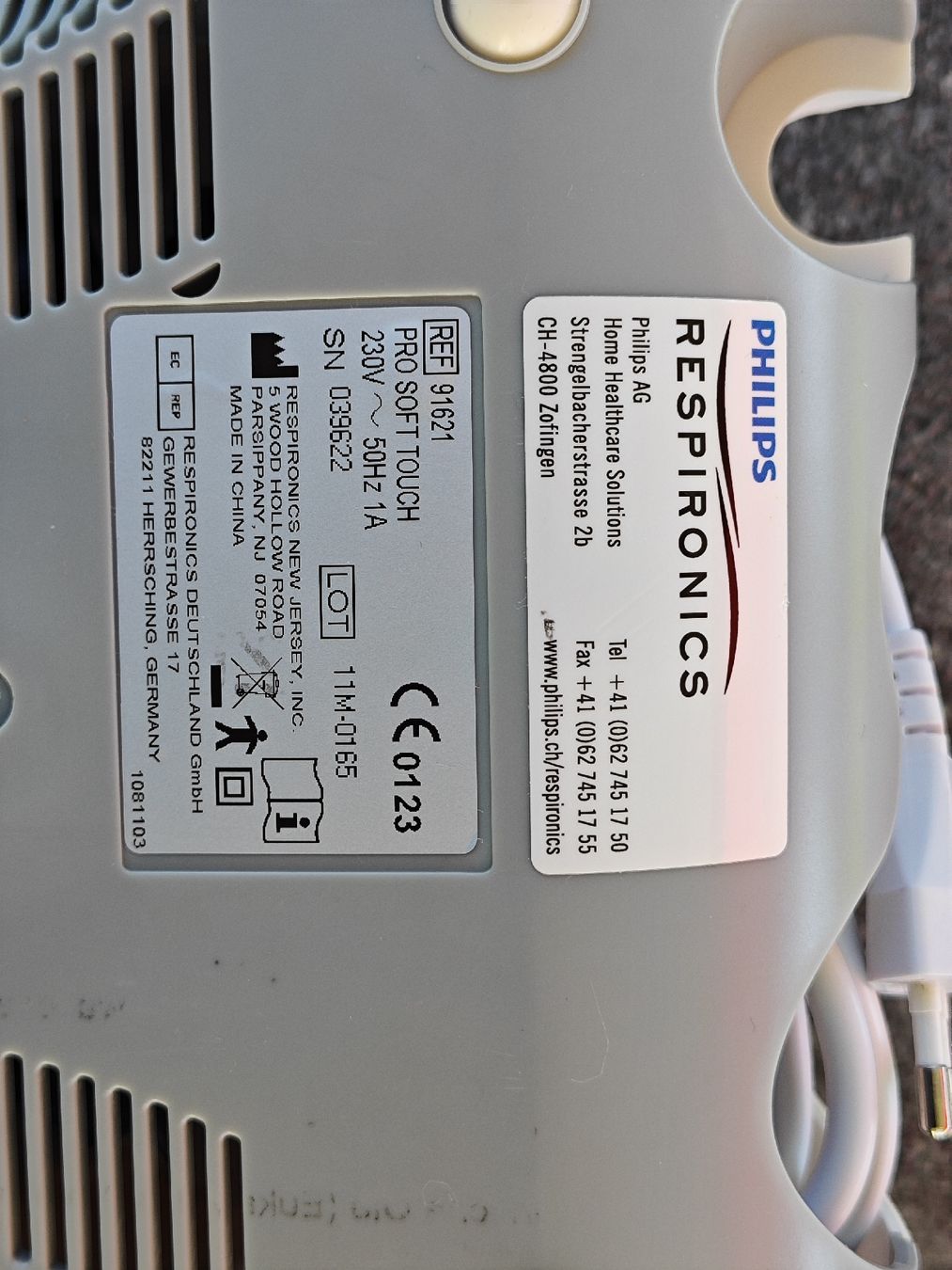 Philips Attrezzature mediche: Philips Inhaliergerät – Usato da Diessenhofen venduto da Ritel 1
