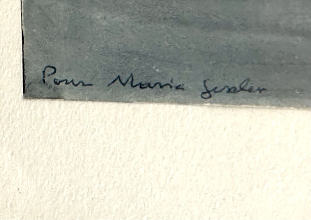 Dipinti: Belle aquarelle ALBERT CHAVAZ avec annotations manuscrites – Nuovo (secondo la descrizione) da Sion venduto da BricEnBroc 5