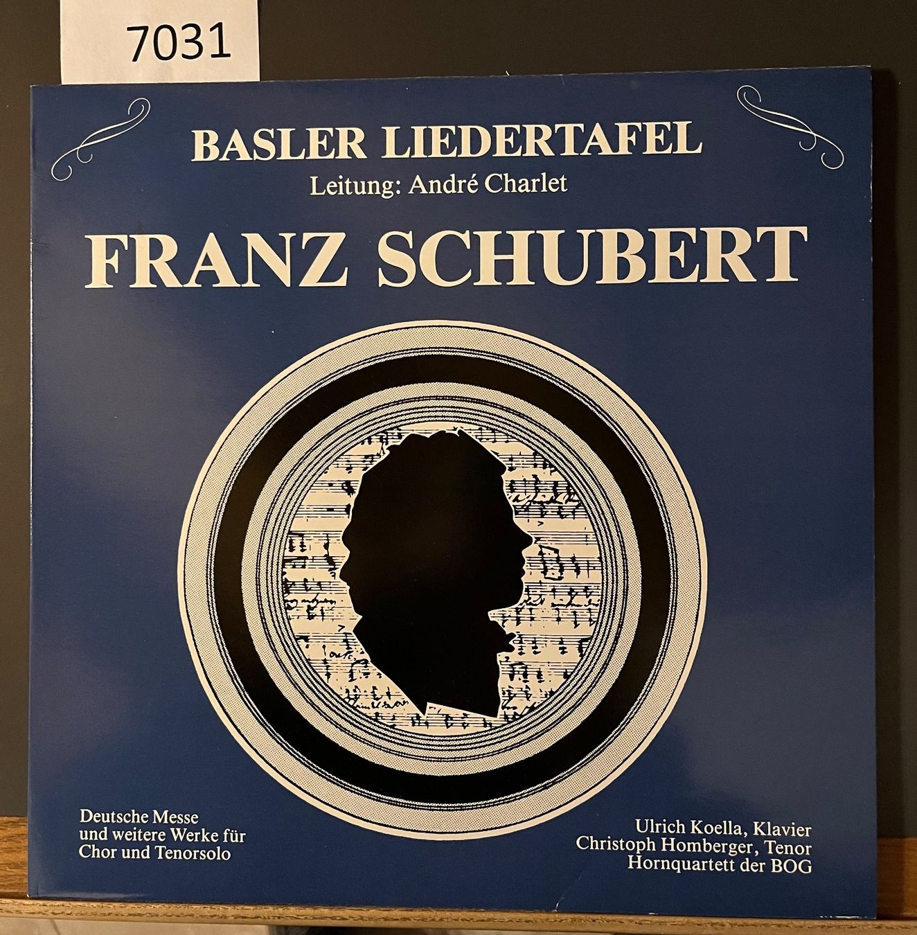Dischi in vinile: Franz Schubert - Basler Liedertafel, Leitung: André Charlet – Usato da Muttenz venduto da Golden_Times