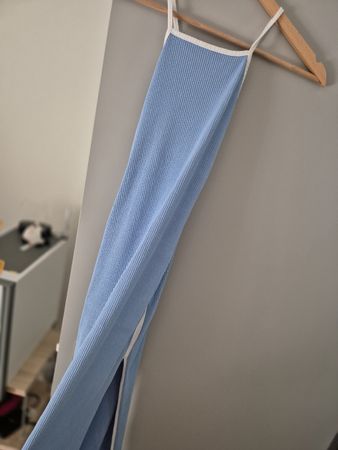 Bershka Damen Kleid blau Grösse M guter Zustand