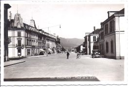 DELEMONT, place de la gare
