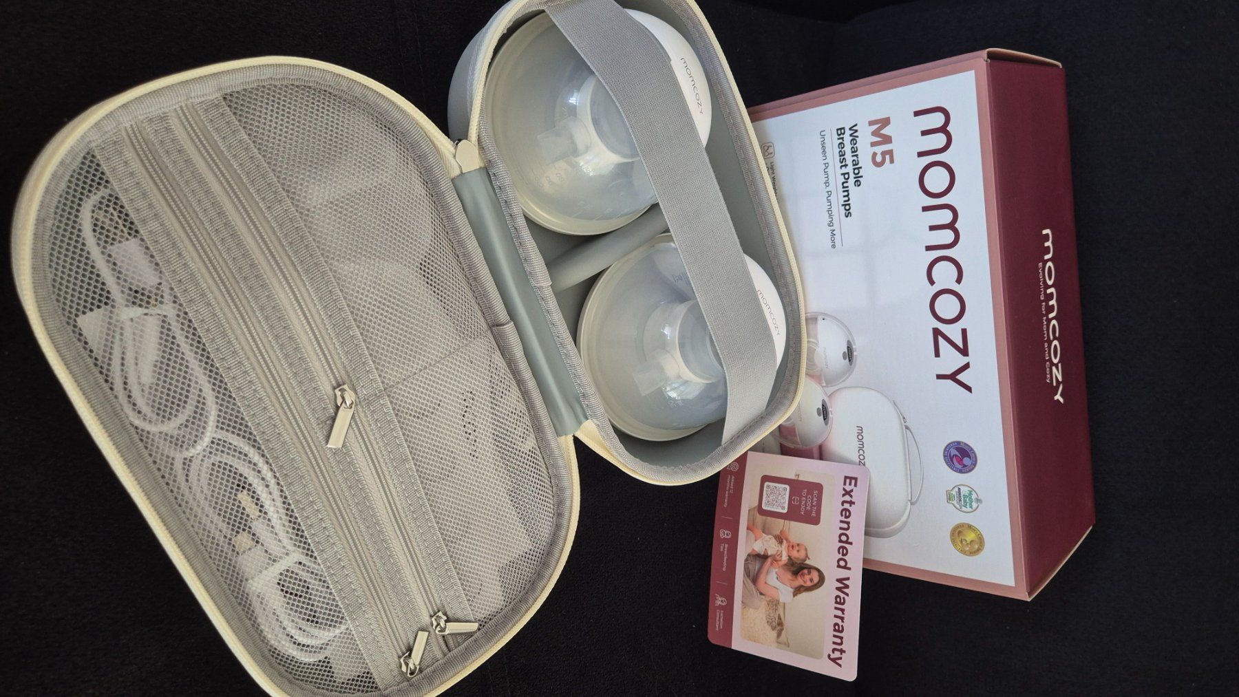 Momcozy Stillzubehör: Momcozy M5 Milchpumpen-Set Handsfree – Gebraucht aus Eglisau von sim_tkp5 1