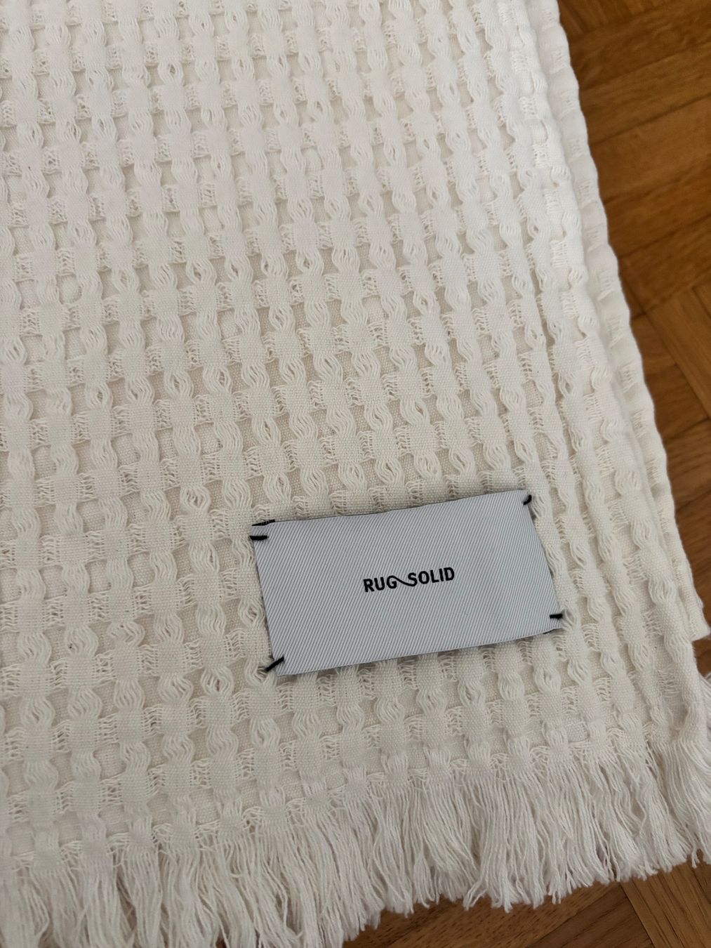Coperte: Baumwolldecke von Rug Solid – Nuovo (secondo la descrizione) da Luzern venduto da naome 1