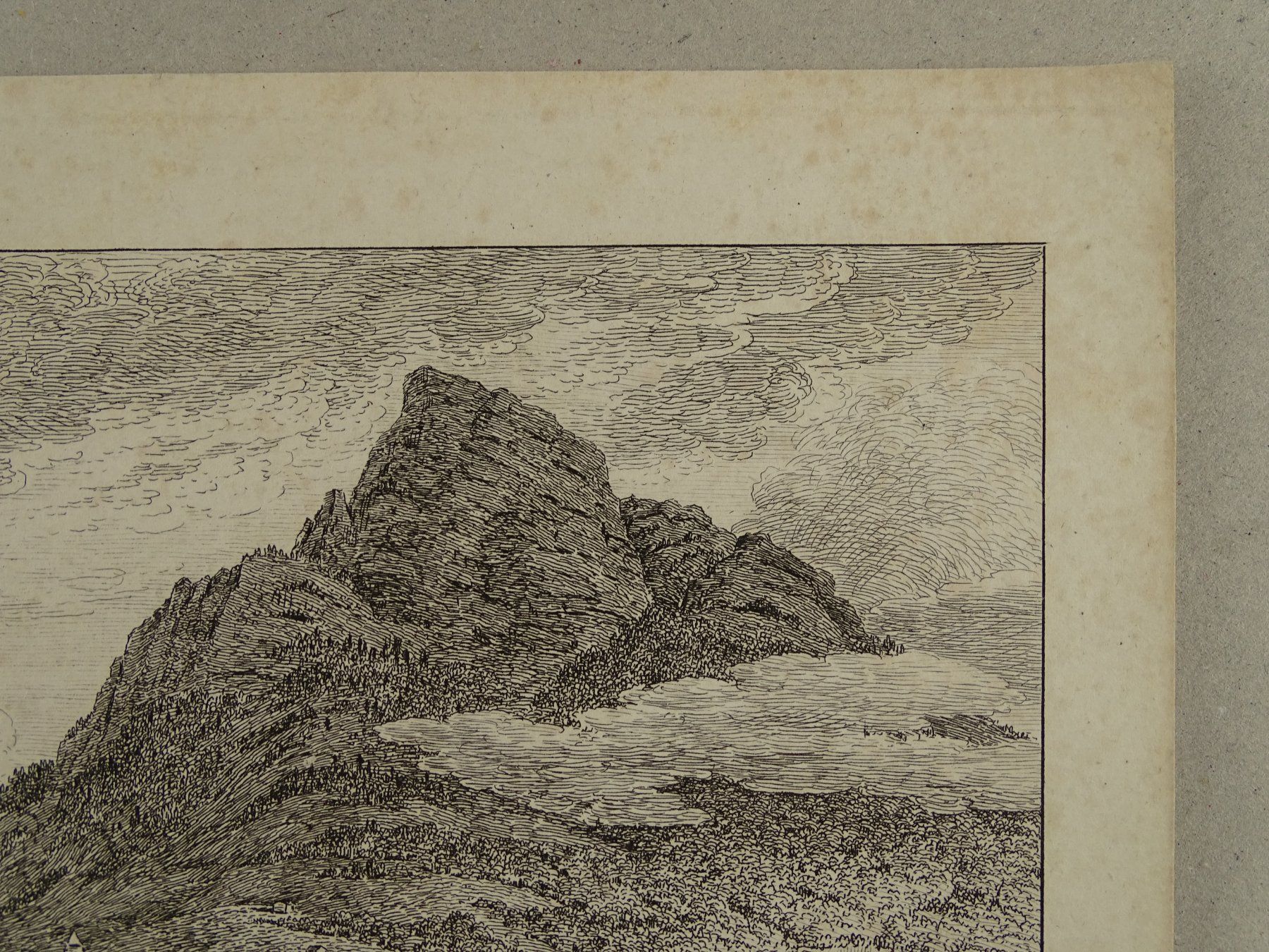 Incisioni: SARGANS, KUPFERSTICH-RADIERUNG 1813 – Usato da Grüningen venduto da Kartensammler 4