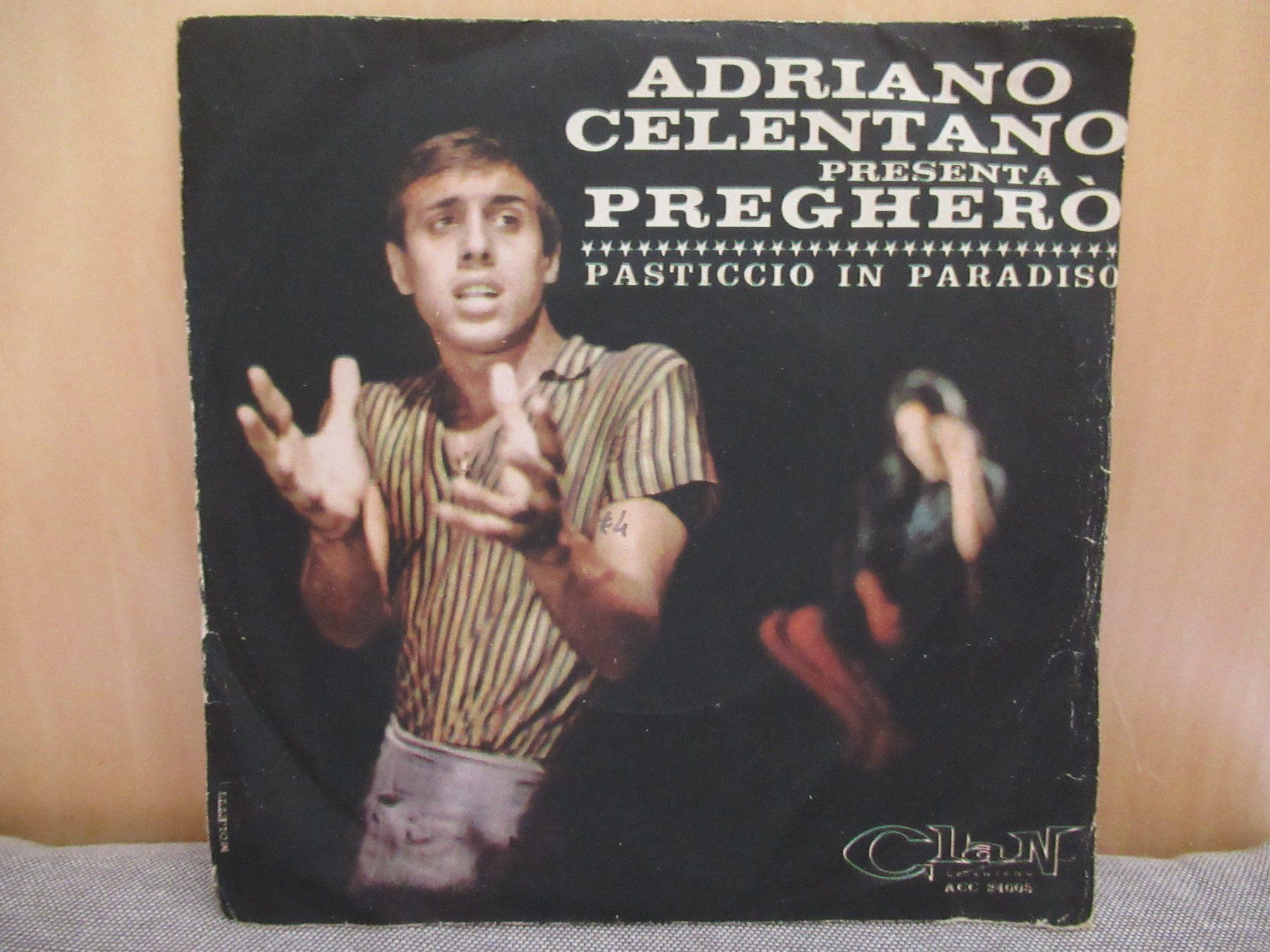 Dischi in vinile: ADRIANO CELENTANO -  PREGHERO – Usato da Grône venduto da Mire01