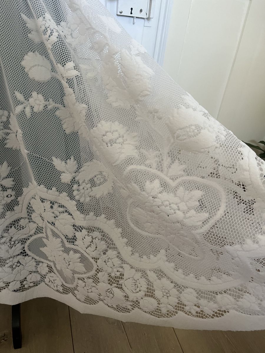 Robes: Spitzenkleid weiss/hellblau Gr. S/M – D'occasion à Koelliken par Bella-Rosa_60 3