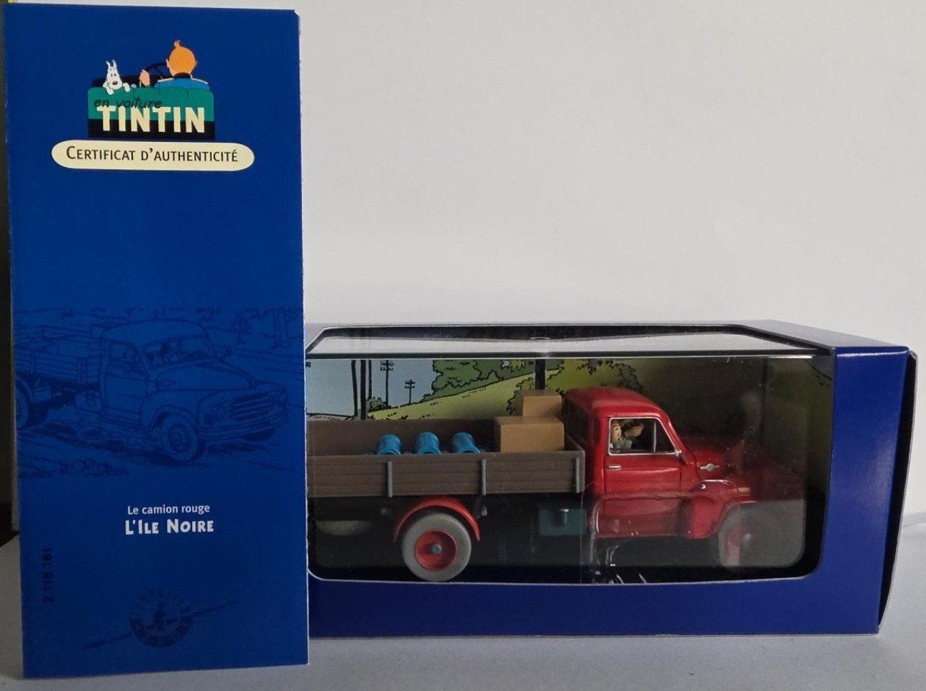 Tintin Atlas N°61 Hanomag L28 Camion rouge 1/43 (Gebraucht) in ...