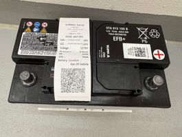 Original Autobatterie Audi VW EFB+ 70Ah 700A 2023 90%
