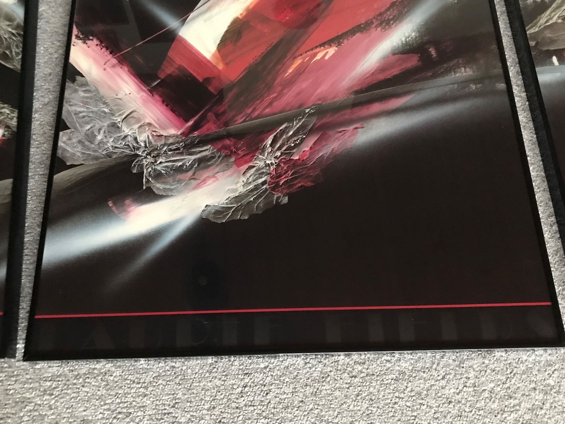 Poster & Bilder: Bild LAURIE FIELDS ECLIPSE 3-tlg Druck hinter Glas Geschenk – Gebraucht aus Däniken SO von allerlei54 5
