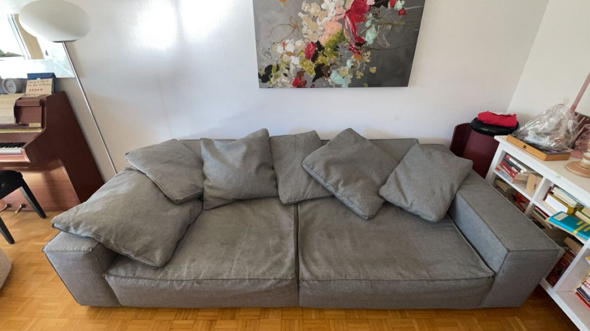 Sofas: Dunkelgraues Sofa ab 50 CHF – D'occasion à St. Gallen par LeonKleine 1