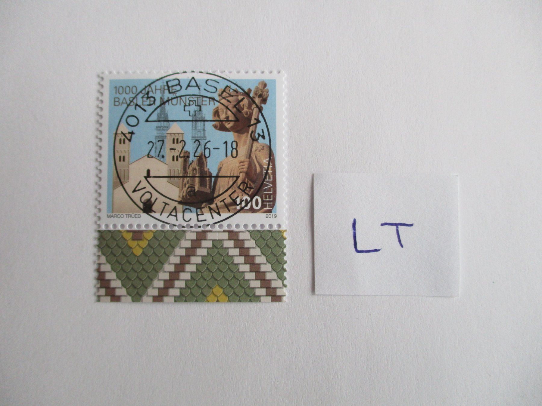 Alle Briefmarken: Voll Letzttagsstempel der Poststelle Basel 13 Voltacenter – Neu (gemäss Beschreibung) aus Langnau b. Reiden von Aktuell88