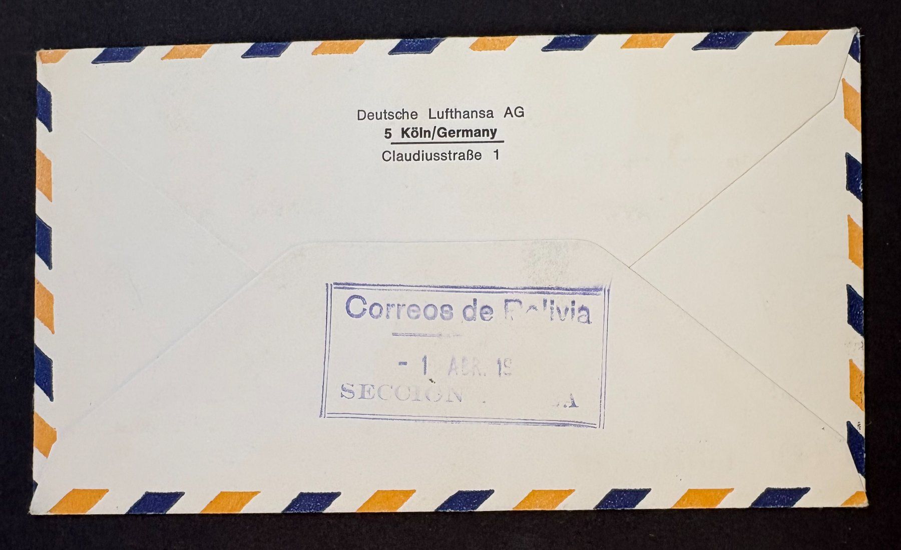 Alle Briefmarken: LUFTHANSA ERÖFFNUNGSFLUG LH 490/491 – Gebraucht aus Ostermundigen von wini63 1