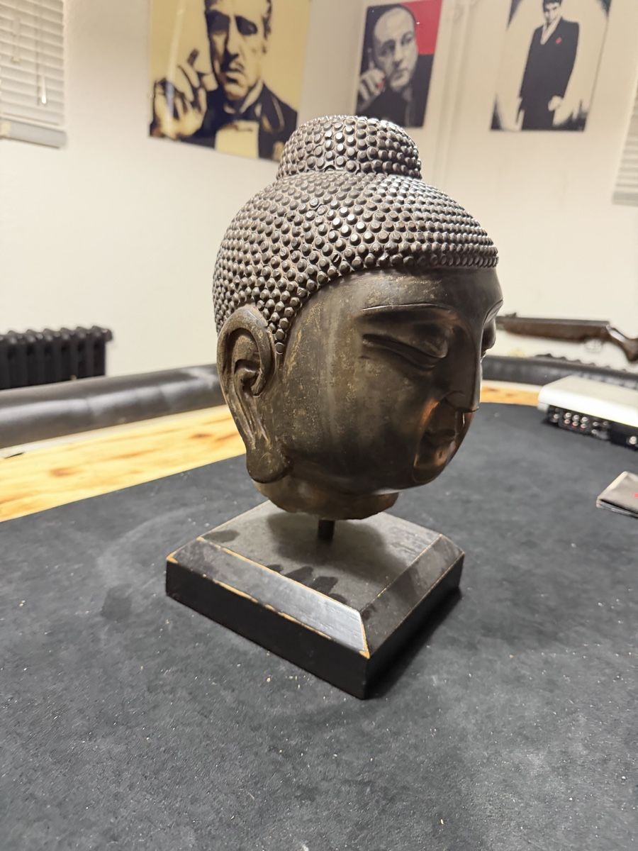 Sculture & Statue: Antiker Buddha Kopf – Usato da Wettingen venduto da NickInc 1