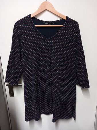 Ulla Popken Shirt / Tunika Gr.XL, Bio-Baumwolle