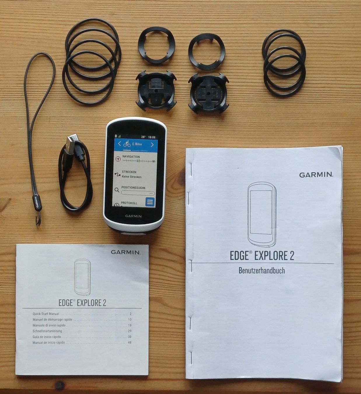 Garmin Navigationsgeräte: GARMIN Edge Explore 2 – Gebraucht aus Bernhardzell von Heibuc