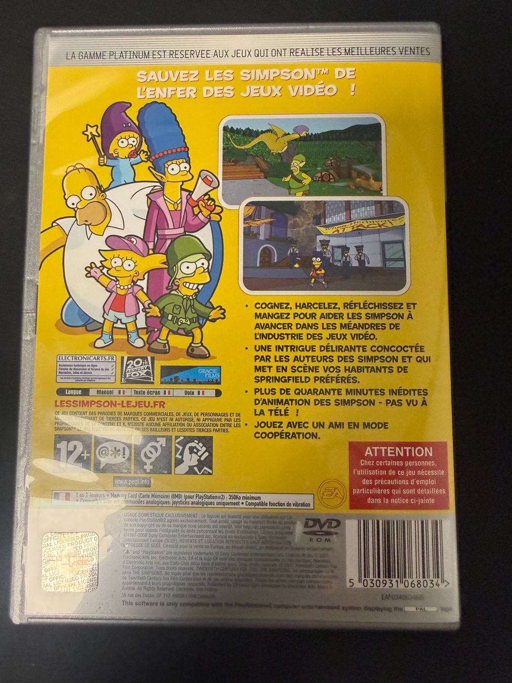 Sony Giochi: Les Simpson Le Jeu - PS2 – Usato da Pont-de-la-Morge venduto da Darfal 2